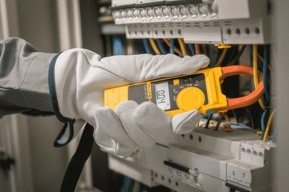 FLUKE301C鉗表解決配電櫃測量.jpg FLUKE301C鉗表解決配電櫃測量.jpg